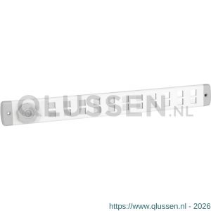Nedco ventilatie Bold Line schuifrooster 370x40 mm aluminium wit 63502200