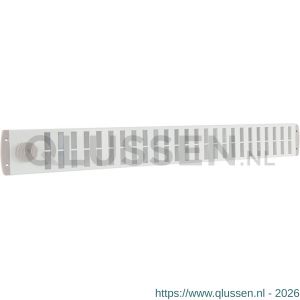 Nedco ventilatie Bold Line schuifrooster 750x40 mm aluminium wit 63502500