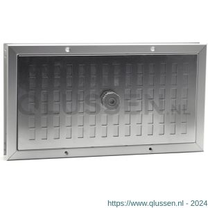 Nedco ventilatie aluminium deurrooster 445x245 mm F1 64001117