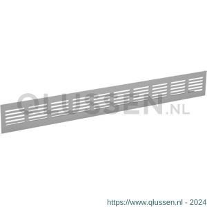 Nedco ventilatie plintrooster 800X80 mm aluminium F1 aluminium geanodiseerd 64201317