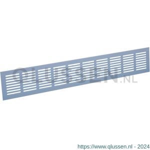 Nedco ventilatie plintrooster 2000x100 mm aluminium F1 aluminium geanodiseerd 64202217