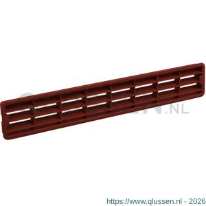 Nedco ventilatie plintrooster 458x75 mm PS kunststof roodkoper 64300126