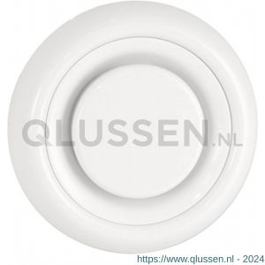 Nedco ventielrooster DVLI aanvoerventiel met klemmen diameter 125 mm kunststof wit 64500300