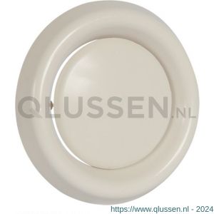 Nedco ventielrooster afzuigventiel met klemmen diameter 100/125 mm PP kunststof pergamon 64500603