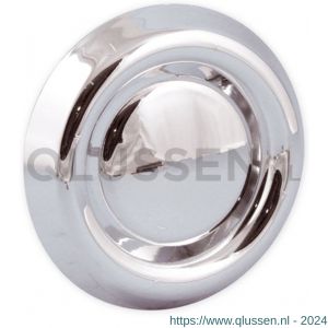 Nedco ventielrooster afzuigventiel met klemmen diameter 100/125 mm PP kunststof chroom 64500608V