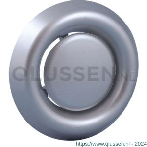 Nedco ventielrooster afzuigventiel met klemmen diameter 125 mm PP kunststof aluminium 64500727