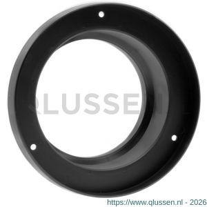 Nedco ventielrooster montagering voor Alize ventielen diameter 100 mm PP kunststof zwart 64504601