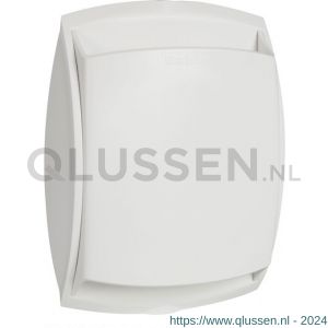 Nedco ventielrooster zelfregelend afzuigventiel BapSI Twin 100 instelbaar kunststof wit 64505800