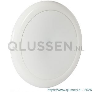 Nedco ventielrooster DVSC aanvoerventiel met aansluitbus diameter 200 mm staal wit 64701000