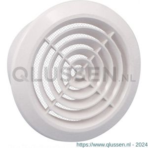 Nedco ventilatierooster rond diameter 100 mm De Luxe wit 64802300S