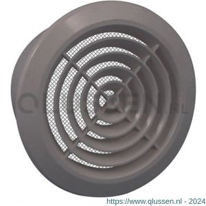 Nedco ventilatierooster rond 100 mm grijs 64802305