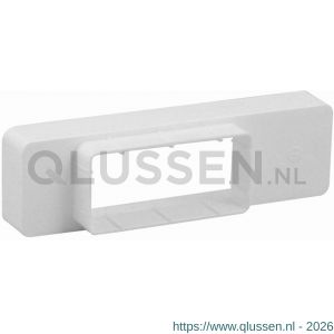 Nedco ventilatiebuis toebehoren verloop 120x60 mm-204x60 mm kunststof wit 65803400