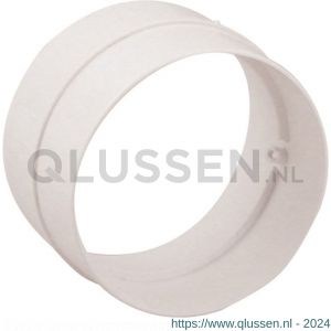 Nedco ventilatie afvoerslang buisverbinder diameter 100 mm kunststof wit 66000800