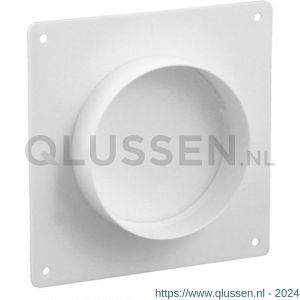 Nedco ventilatie afvoerslang buisverbinder diameter 100 mm kunststof wit 66001200