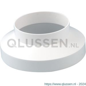 Nedco ventilatie afvoerslang verloopstuk diameter 100-150 mm PS kunststof wit 66101500