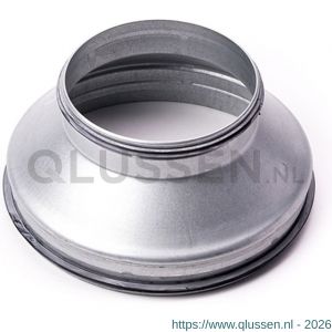 Nedco ventilatiebuis toebehoren Safe verloop voor buis diameter 125-100 mm 66409933