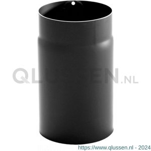 Nedco rookgasafvoer zwart staal 2 mm 150 mm pijp 25 cm 68755101