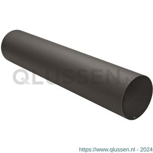 Nedco rookgasafvoer zwart staal diameter 150 mm pijp 1000 mm vrouwelijk-vrouwelijk 68760001