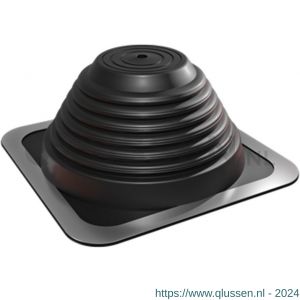 Nedco rookgasafvoersysteem EPDM dakdoorvoer 0-45 graden diameter 101-178 mm zwart (280x280) 68768001