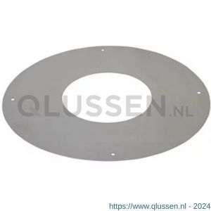 Nedco rookgasafvoer dubbelwandig 100 mm rozet 1 delig RVS 68767411