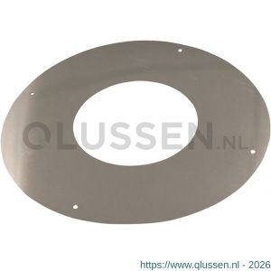 Nedco rookgasafvoer dubbelwandig 125 mm rozet 1 delig RVS 68767511