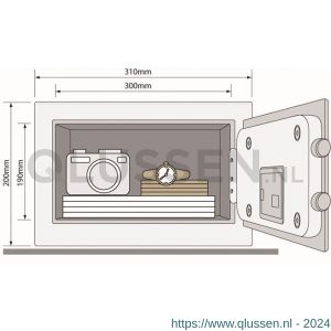 Yale kluis compact YSV/200/DB1 10031251