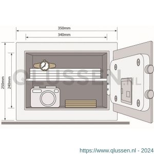 Yale kluis voor thuis YSV/250/DB1 10031252