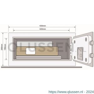 Yale laptopkluis YLV/200/DB1 10031254