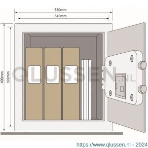 Yale kluis kantoor YSB/400/EB1 10031257