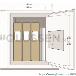 Yale kluis brandwerend YFM/520/FG2/B 10031265