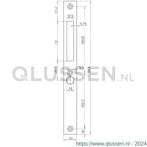 Nemef sluitplaat P 1205H/17/T 9120590270