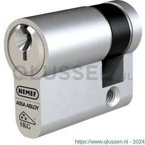 Nemef Enkele Europrofielcilinder 131/9P 3 sleutels 5 mm verlengd gelijksluitend BW A000391604