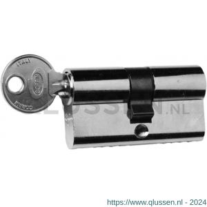 Nemef dubbele Europrofielcilinder 91260 3 sleutels per 4 stuks gelijksluitend blister 9091200634