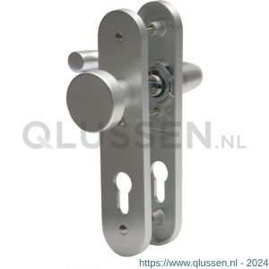 Nemef binnendeurbeslag F1 knop-kruk 3253 FP 55 mm rechts 9325306551