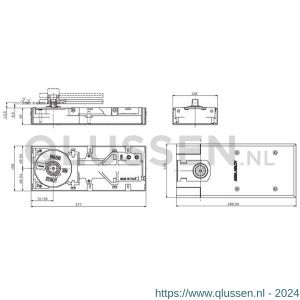 Assa Abloy Cam-Motion vloerveer EN 3/4 DC450-----4--90 A000308388