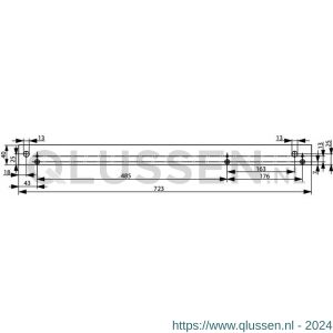 Assa Abloy montageplaat DCA132-----EV1- 10037185