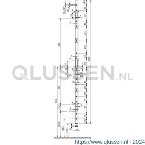 Assa Abloy sluitplaat X19N 819ZBS1762SBL00 A000191904