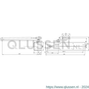 Assa Abloy deurdranger EN 5-7 DC347-----DEV1- A000303822