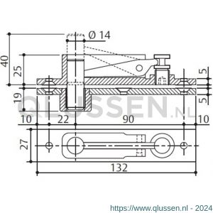 Assa Abloy bovenspeun MA0375S0 A000308411