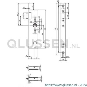 Assa Abloy cilinderloopslot N15050008510009 A000192569