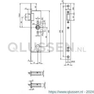 Assa Abloy cilinderloopslot N15050008510008 A000192570