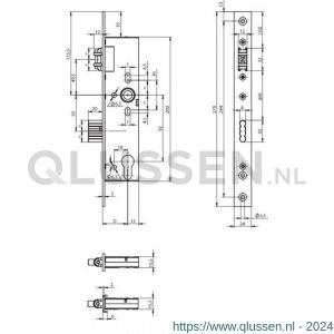 Assa Abloy rolschootdeurslot N15100008500018 10049559