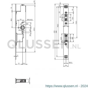 Assa Abloy paniekdeurslot passieve deur N19200009X30002 10049689