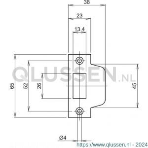 Lips sluitplaat SPT2084/1S 7170058