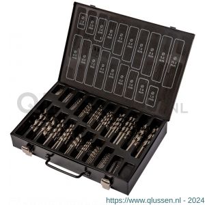 Labor KA013750 metaalborenkoffer DIN 338 HSS-G geslepen 170-delig 1-10 mm x 0.5 mm doos KA013750-1DS