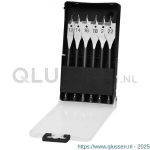 Labor KA050060 Speedborenset Quicklock 6-delig kunststof 12-14-16-18-20-22 mm doos KA050060-1DS