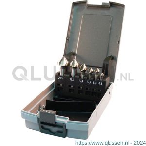 Labor KA300500 verzinkborenset DIN 335c HSS-G geslepen 6-delig kunststof 6.3-8.3-10.4-12.4-16.5-20.5 mm doos KA300500-1DS