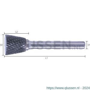 Labor RBUN1200 HM stiftfrees universele vertanding type N trapezium 12.0x13/58 mm koker RBUN1200-1KO
