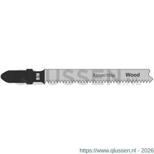 Labor ZBJ01800 BiM decoupeerzaagblad Laminaat referentie nummer T101BIF set 5 stuks doos ZBJ01800-1DS