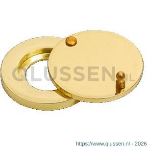 Dulimex DX DRS P 281B afsluitplaatje Luxe voor Dulimex DX DRS 181B en Dulimex DX DRS 2141B zamak messing finish 0120.100.9281